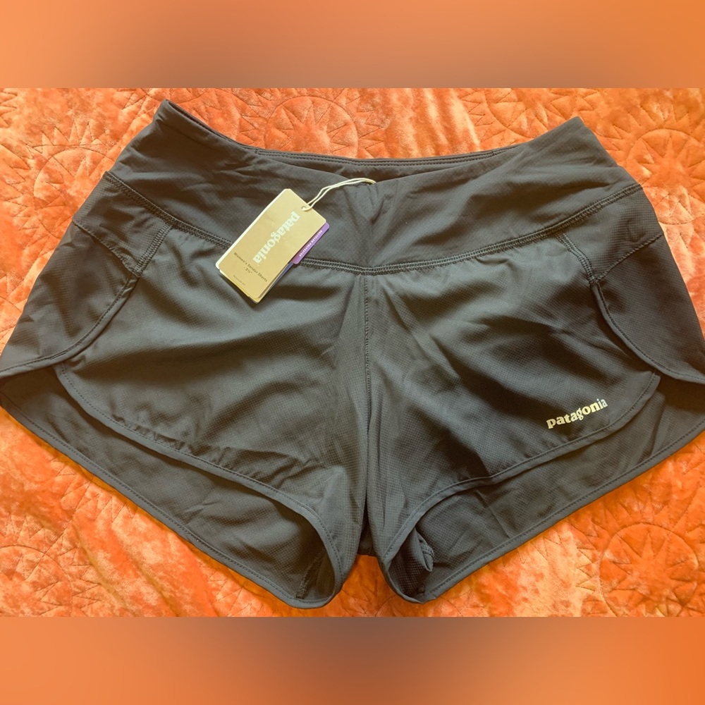Patagonia lined running shorts